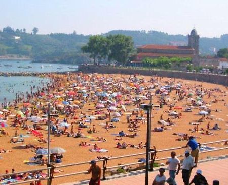Precioso Apartamento En Luanco Junto A La Playa Buitenkant foto