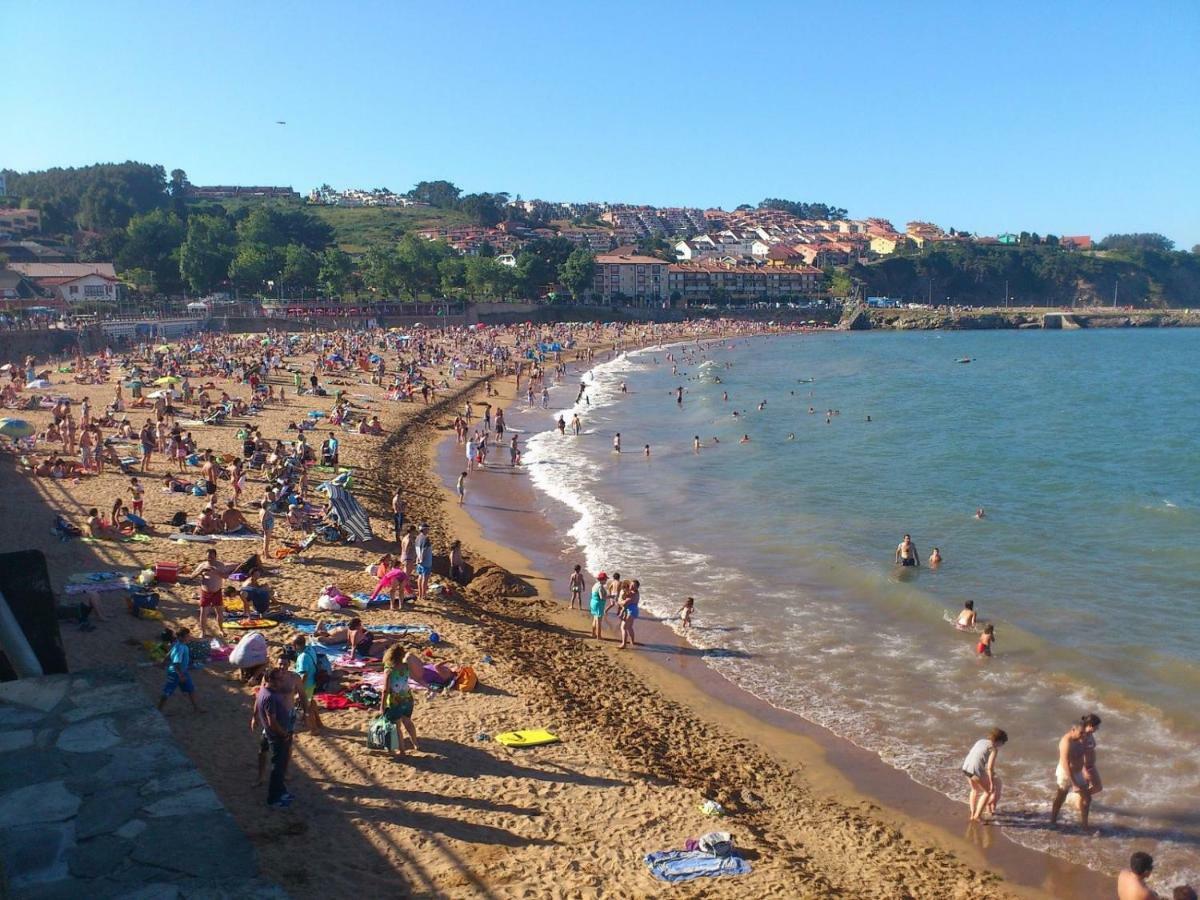 Precioso Apartamento En Luanco Junto A La Playa Buitenkant foto